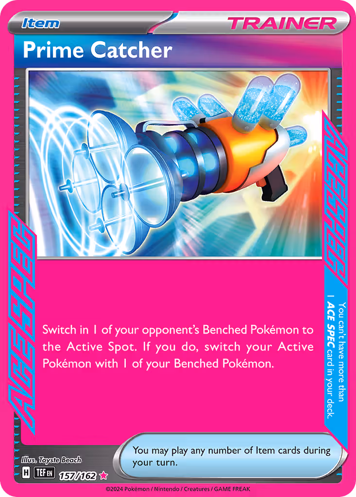 Prime Catcher 157/162 Pokemon card