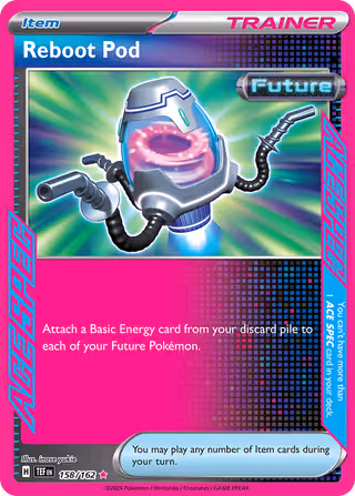 Reboot Pod 158/162 Pokemon card