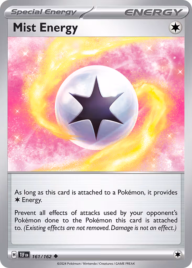 Mist Energy 161/162 Pokemon card