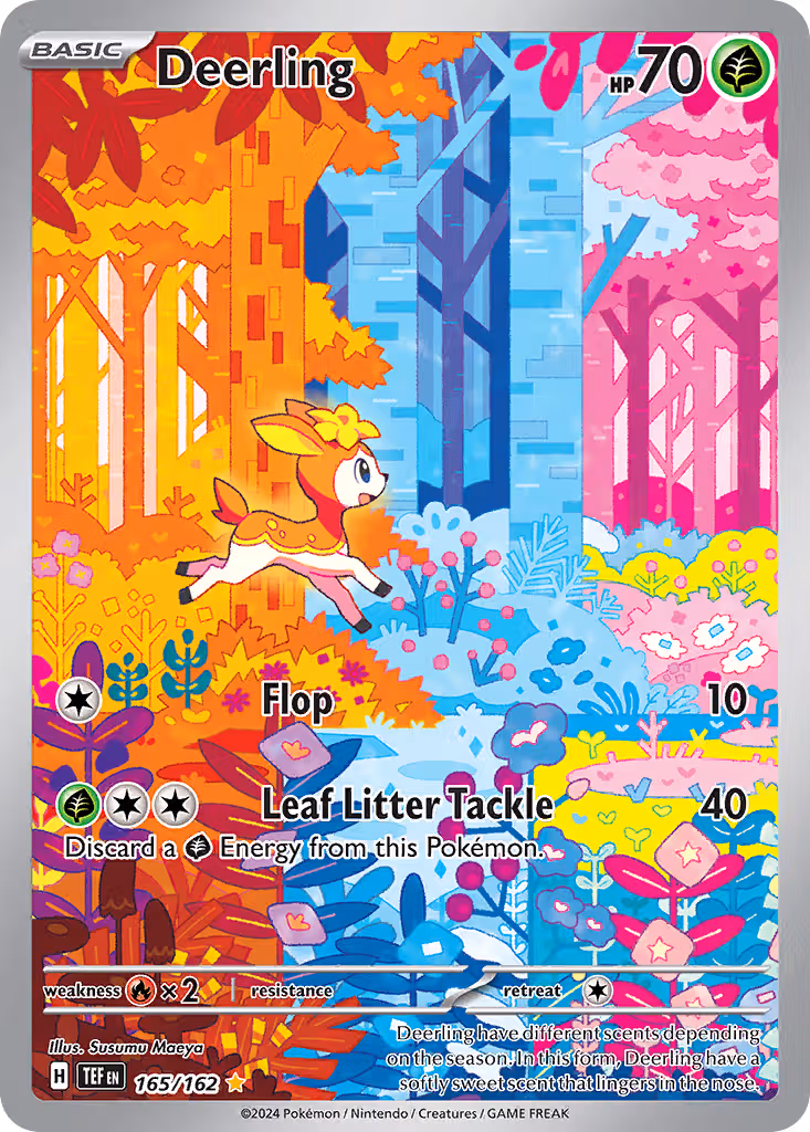 Deerling 165/162 Pokemon card