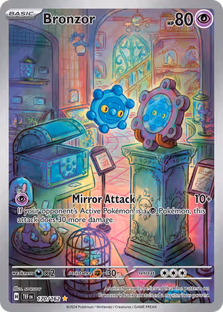 Bronzor 170/162 Pokemon card