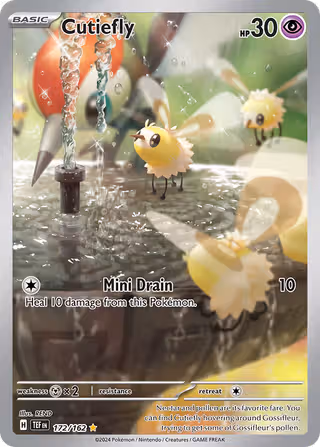 Cutiefly 172/162 Pokemon card