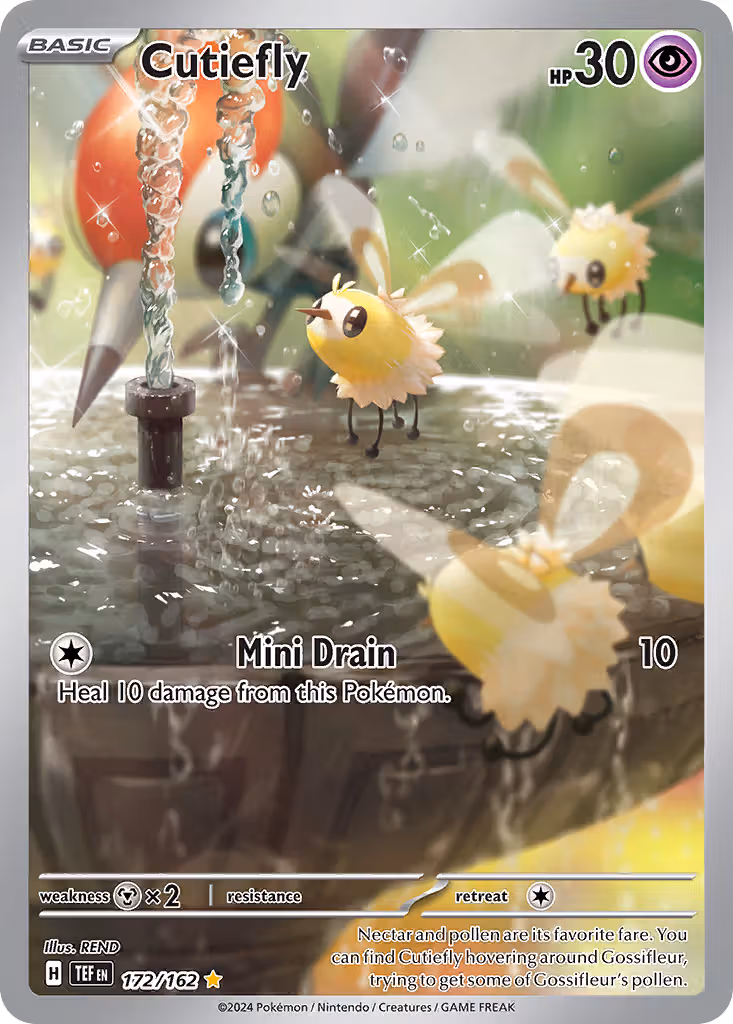 Cutiefly 172/162 Pokemon card