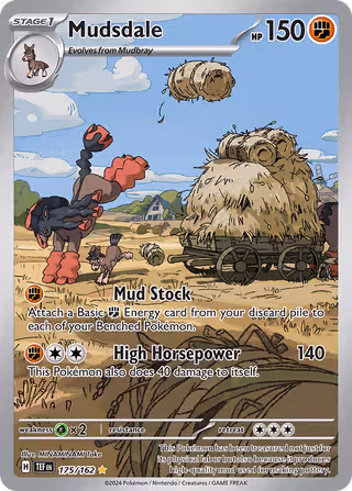 Mudsdale 175/162 Pokemon card
