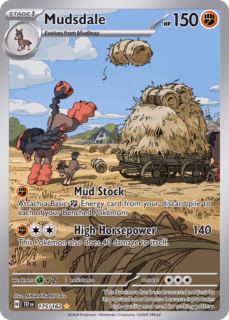 Mudsdale 175/162 Pokemon card