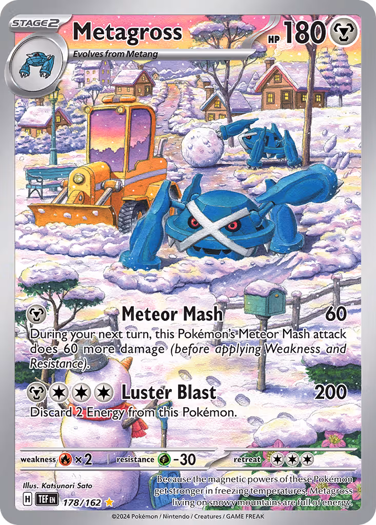 Metagross 178/162 Pokemon card