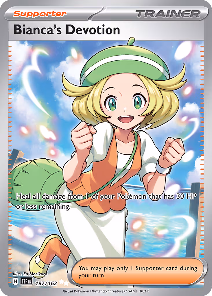 Bianca's Devotion 197/162 Pokemon card