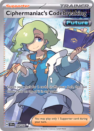 Ciphermaniac's Codebreaking 198/162 Pokemon card