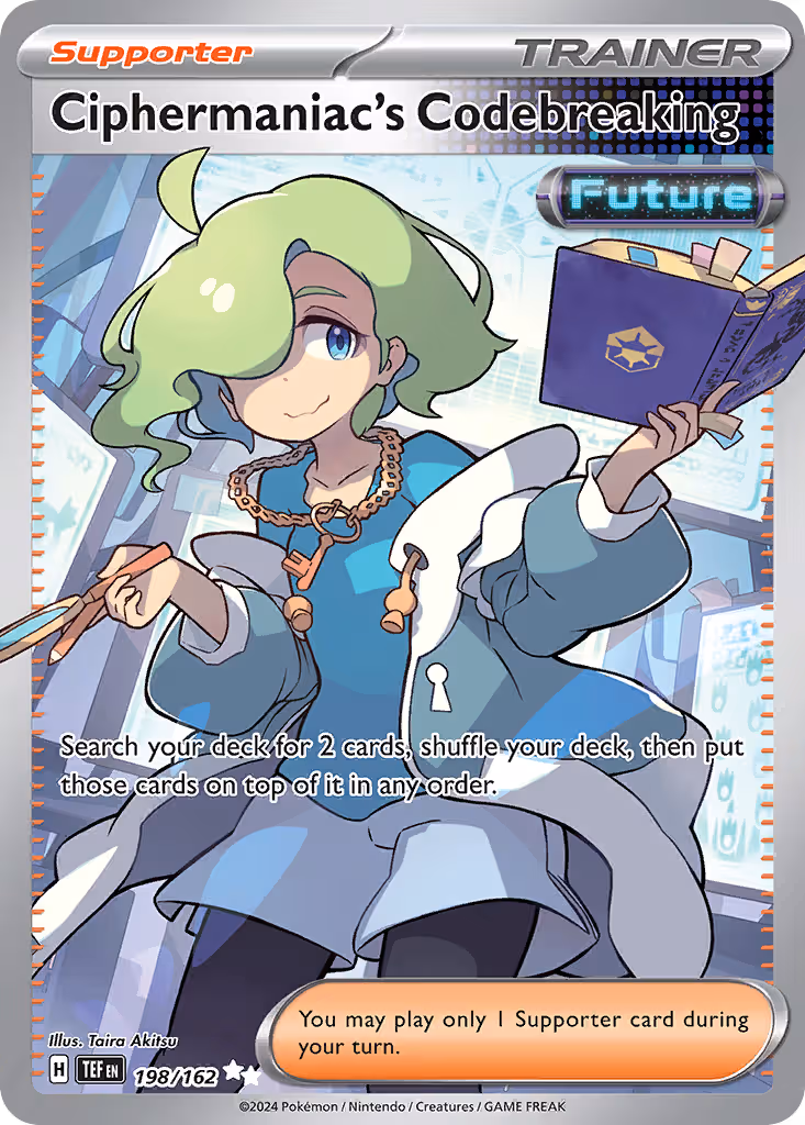 Ciphermaniac's Codebreaking 198/162 Pokemon card