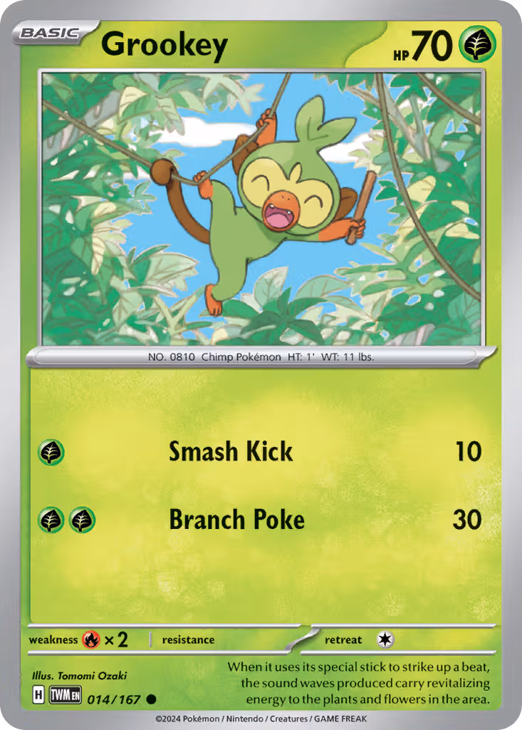 Grookey 14/167 Pokemon card