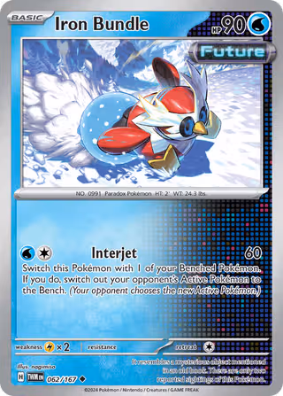 Iron Bundle 62/167 Pokemon card