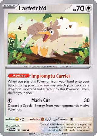 Farfetch'd 132/167 Pokemon card