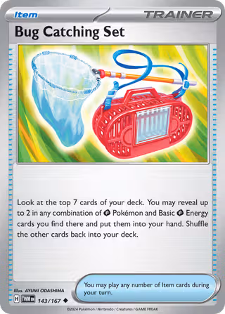 Bug Catching Set 143/167 Pokemon card