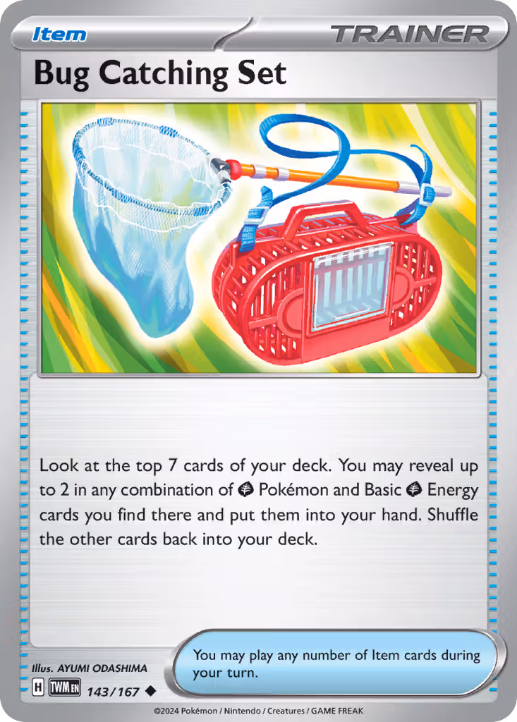 Bug Catching Set 143/167 Pokemon card