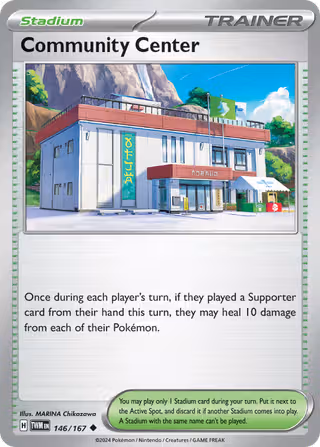 Community Center 146/167 Pokemon card