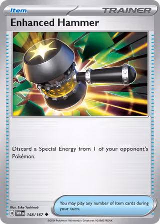 Enhanced Hammer 148/167 Pokemon card