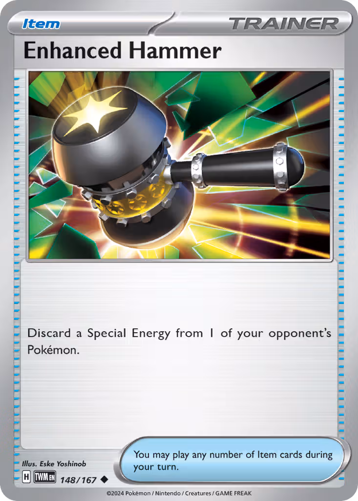 Enhanced Hammer 148/167 Pokemon card