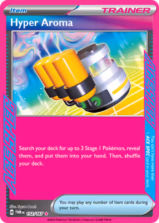 Hyper Aroma 152/167 Pokemon card