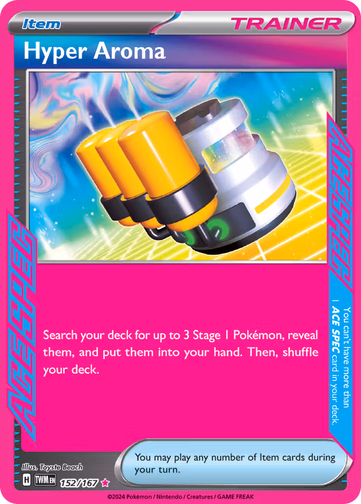 Hyper Aroma 152/167 Pokemon card