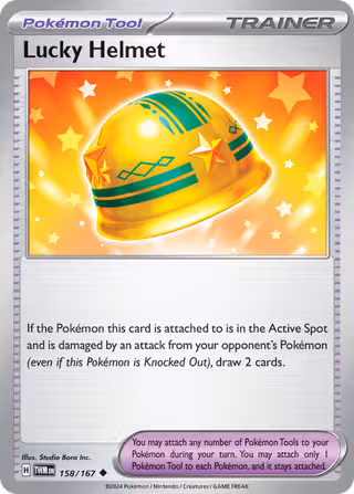 Lucky Helmet 158/167 Pokemon card