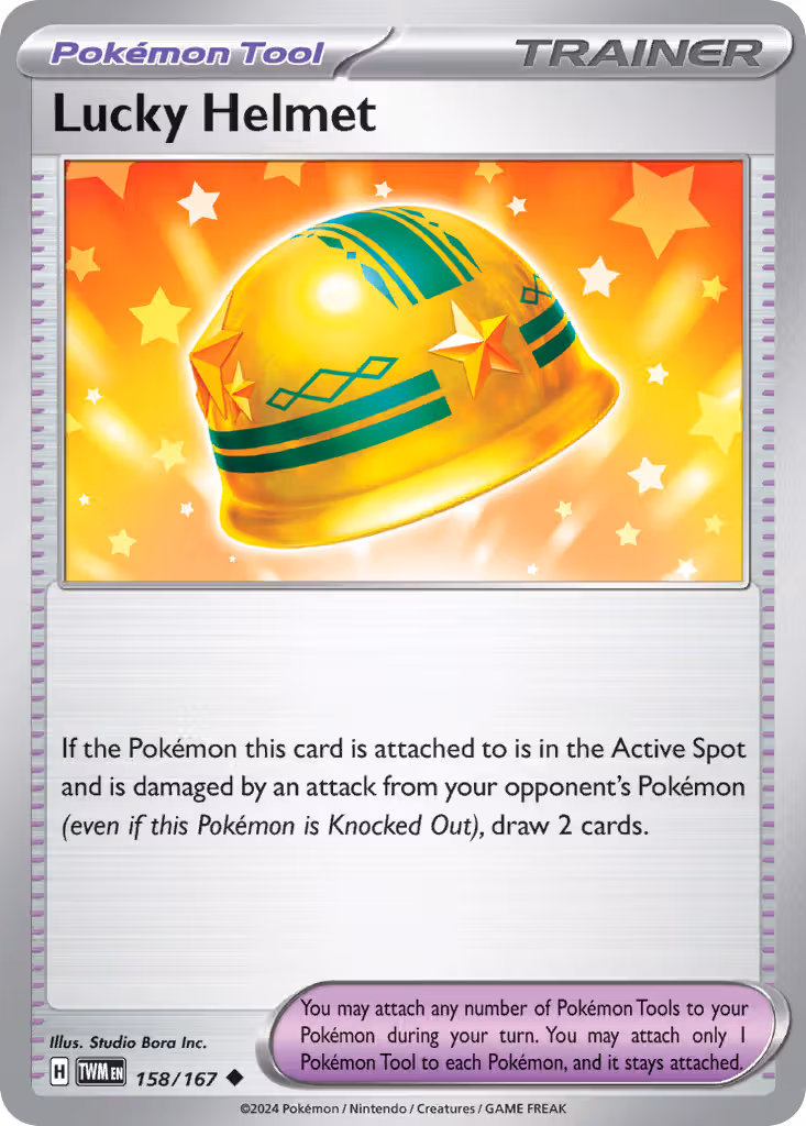 Lucky Helmet 158/167 Pokemon card