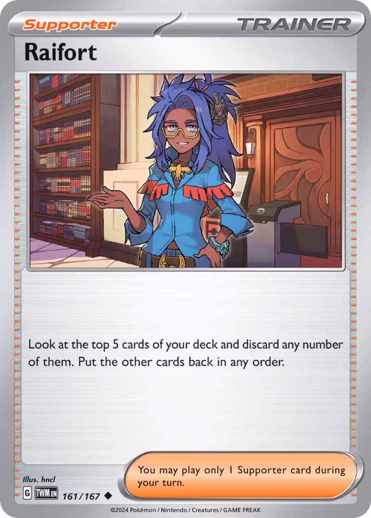 Raifort 161/167 Pokemon card