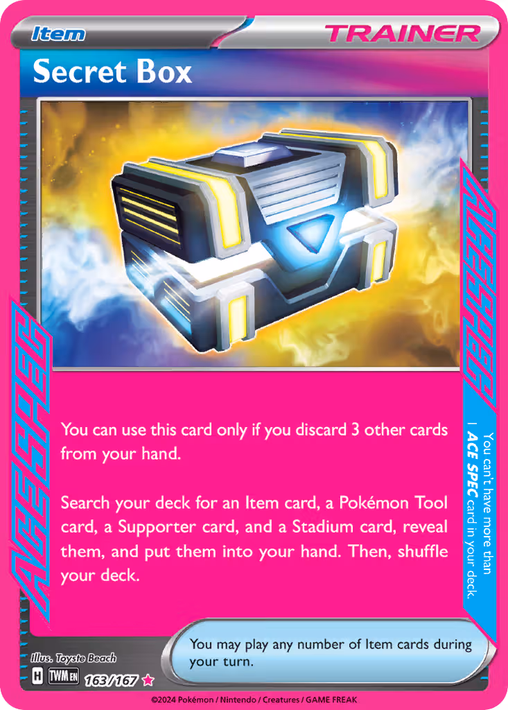 Secret Box 163/167 Pokemon card