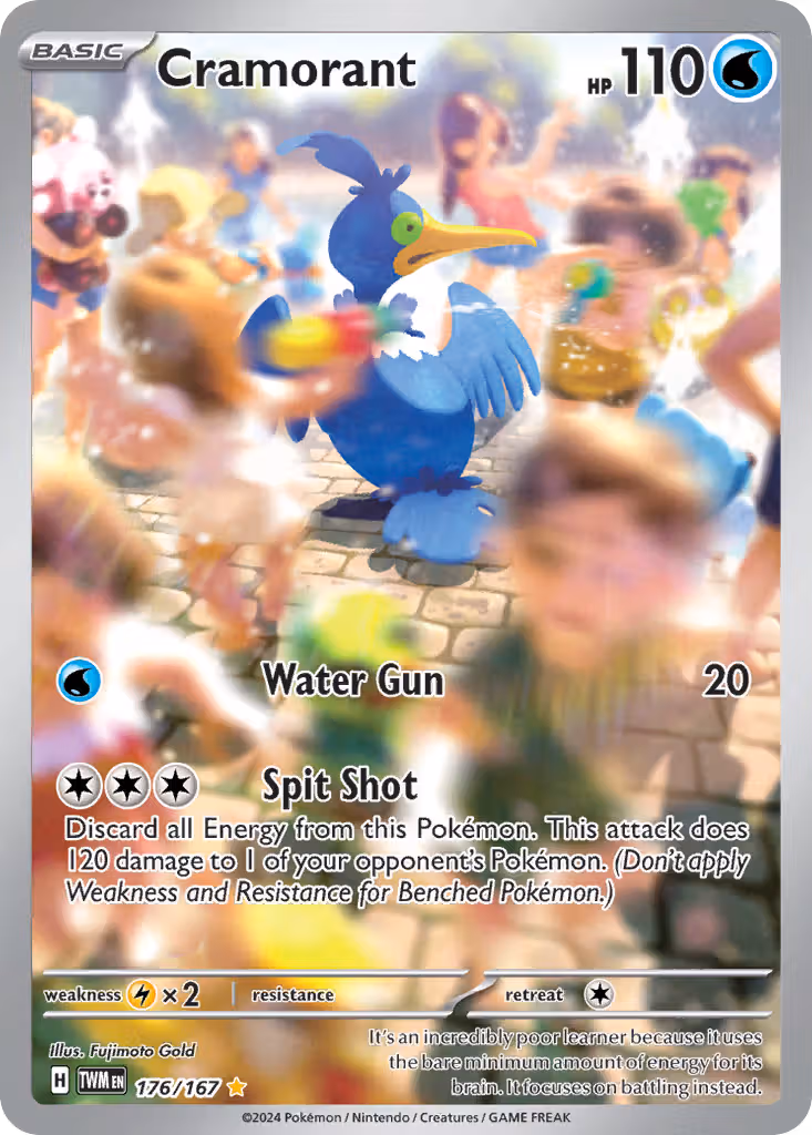 Cramorant 176/167 Pokemon card