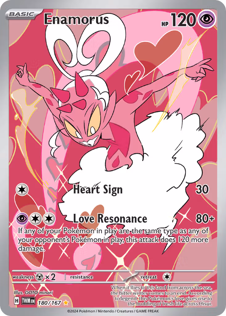 Enamorus 180/167 Pokemon card