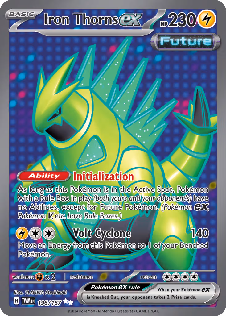 Iron Thorns ex 196/167 Pokemon card