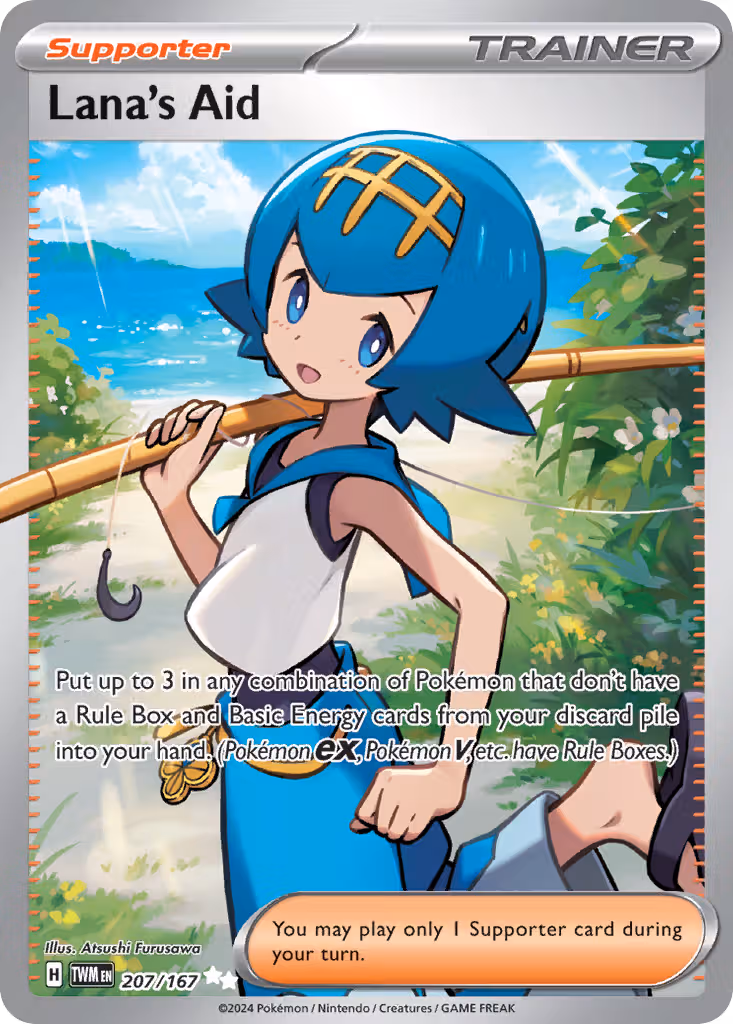 Lana's Aid 207/167 Pokemon card