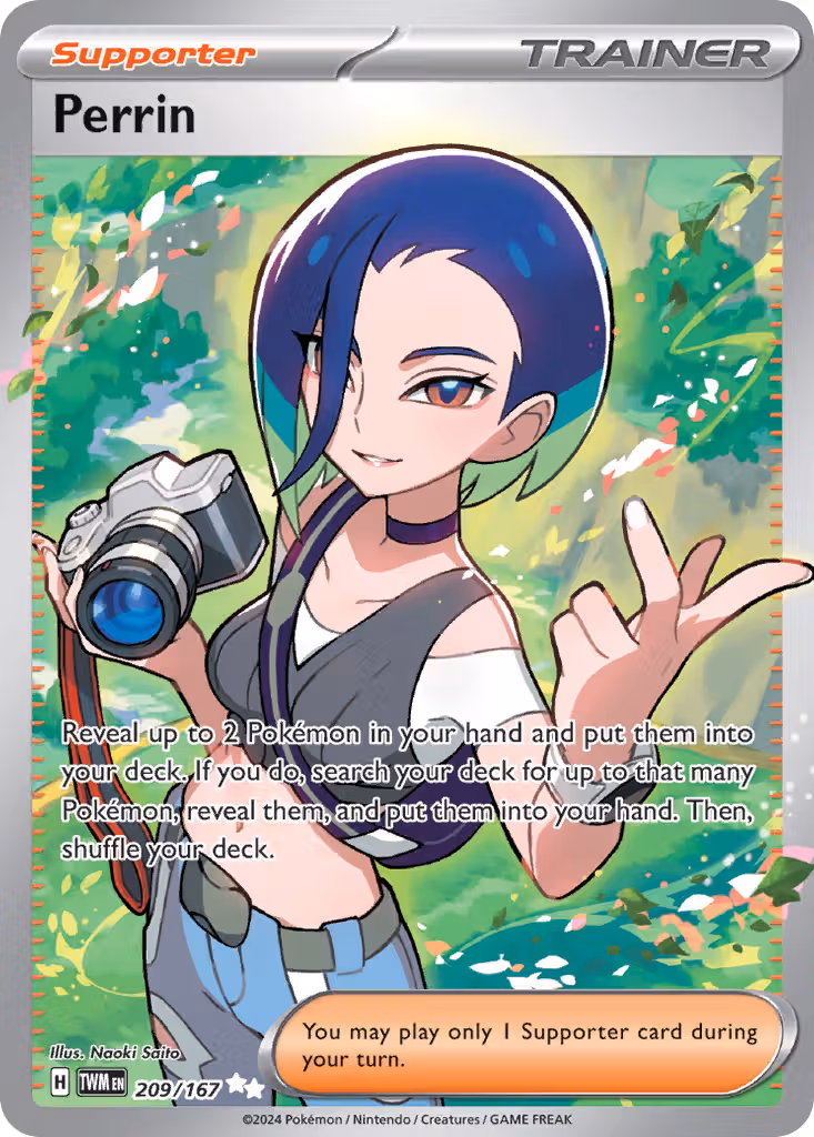 Perrin 209/167 Pokemon card