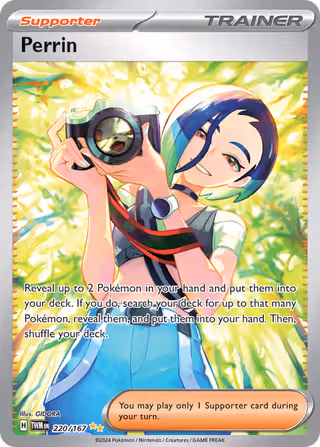 Perrin 220/167 Pokemon card