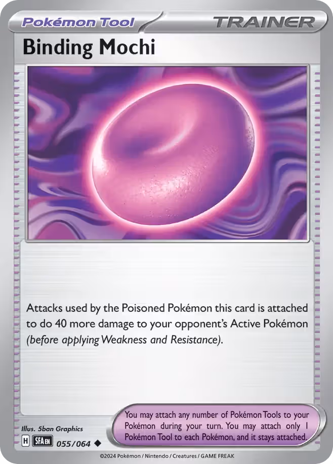 Binding Mochi 55/64 Pokemon card