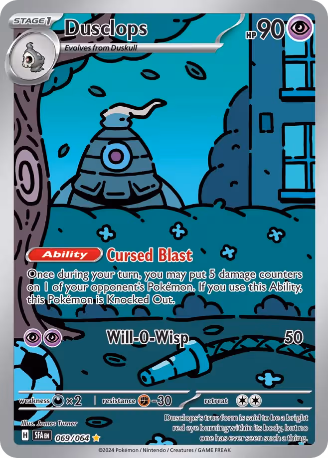 Dusclops 69/64 Pokemon card