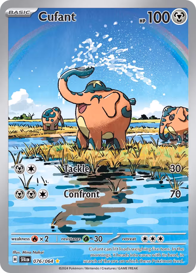 Cufant 76/64 Pokemon card