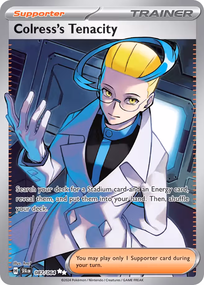 Colress's Tenacity 87/64 Pokemon card