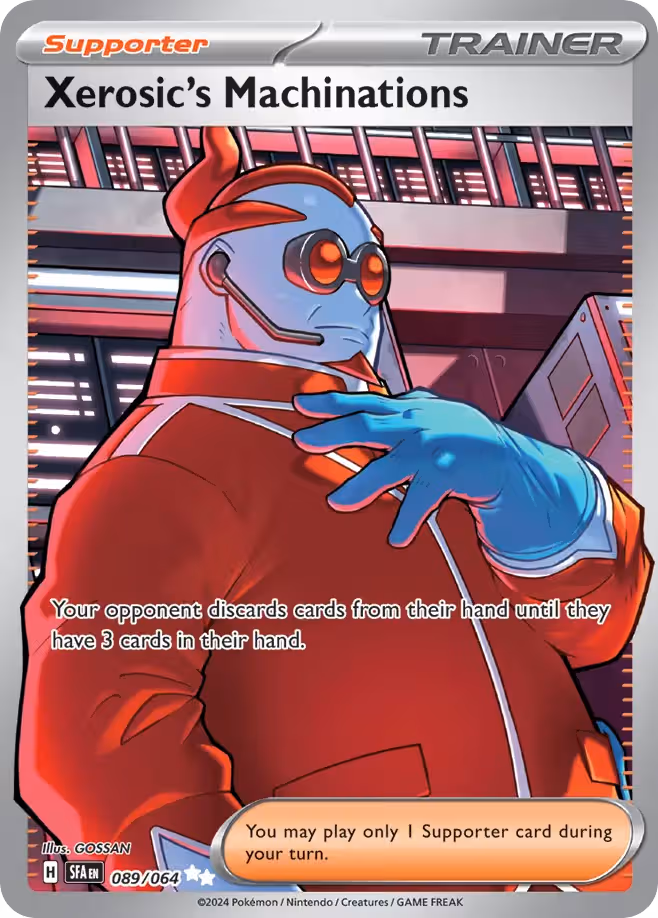 Xerosic's Machinations 89/64 Pokemon card