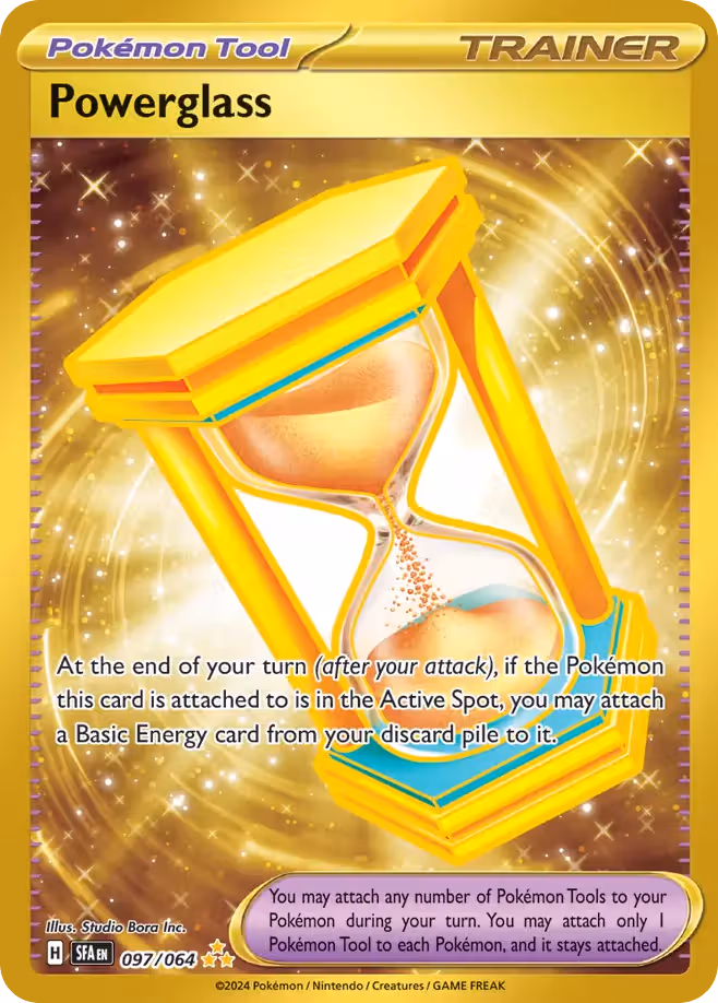 Powerglass 97/64 Pokemon card