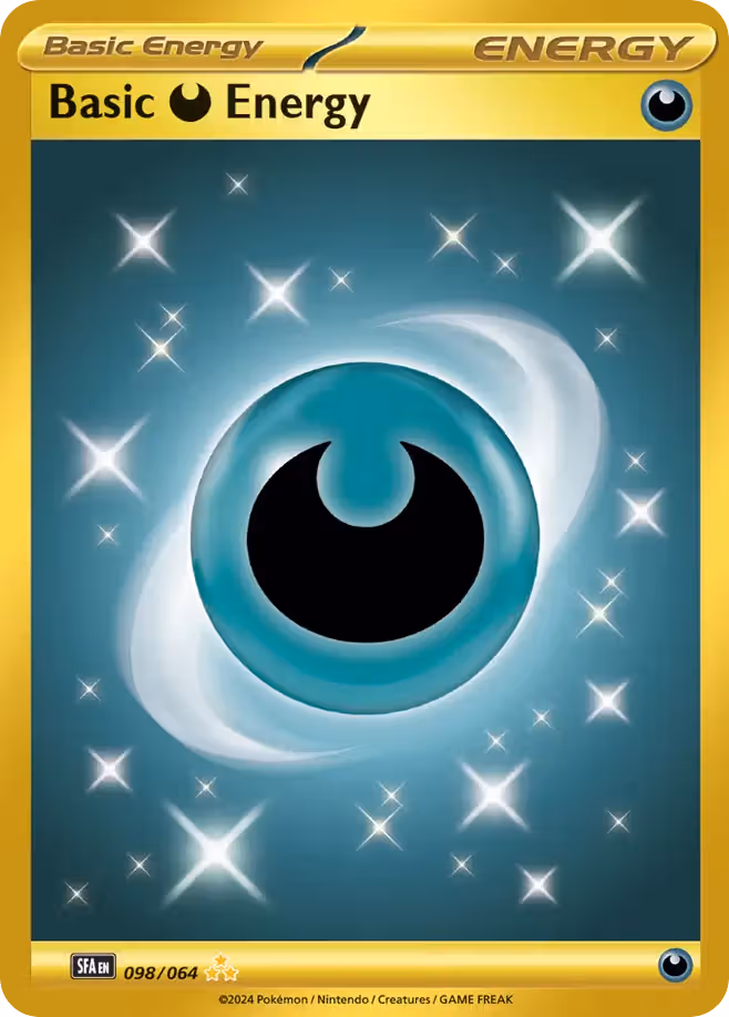 Basic Darkness Energy 98/64 Pokemon card