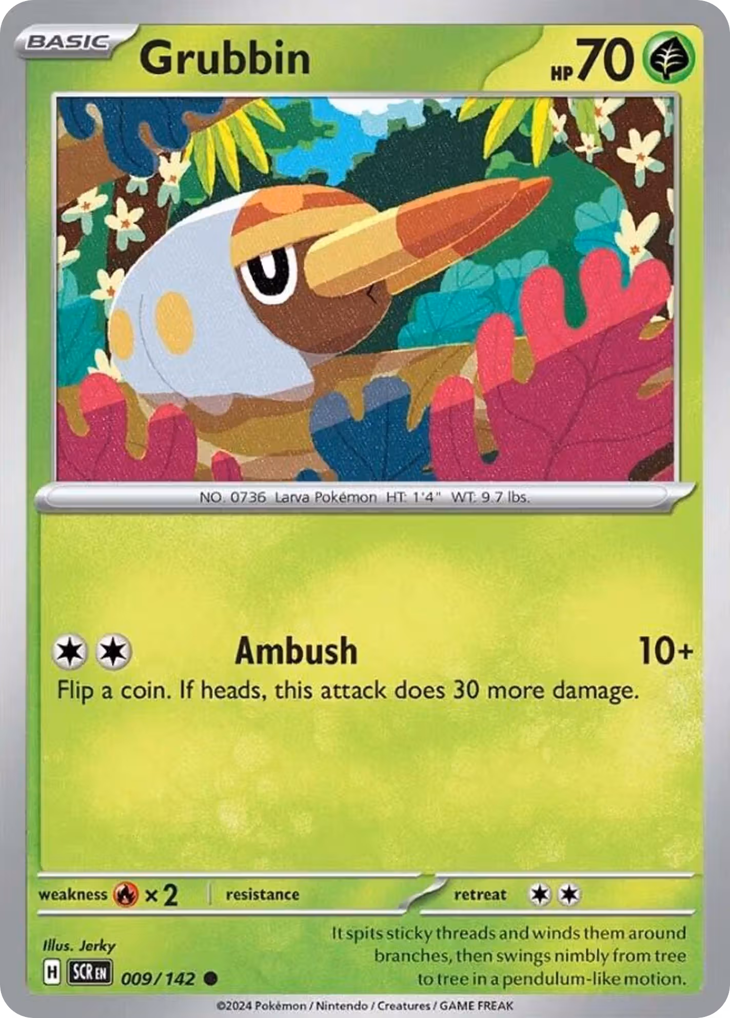 Grubbin 9/142 Pokemon card