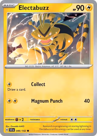 Electabuzz 46/142 Pokemon card