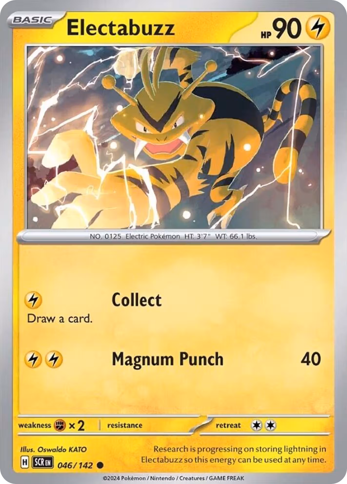 Electabuzz 46/142 Pokemon card