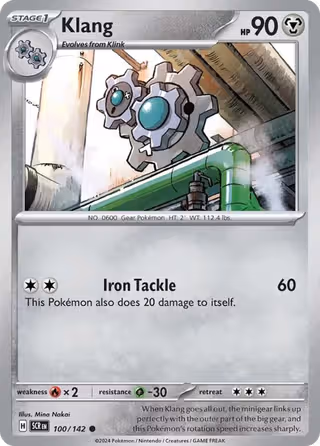 Klang 100/142 Pokemon card