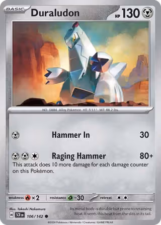 Duraludon 106/142 Pokemon card