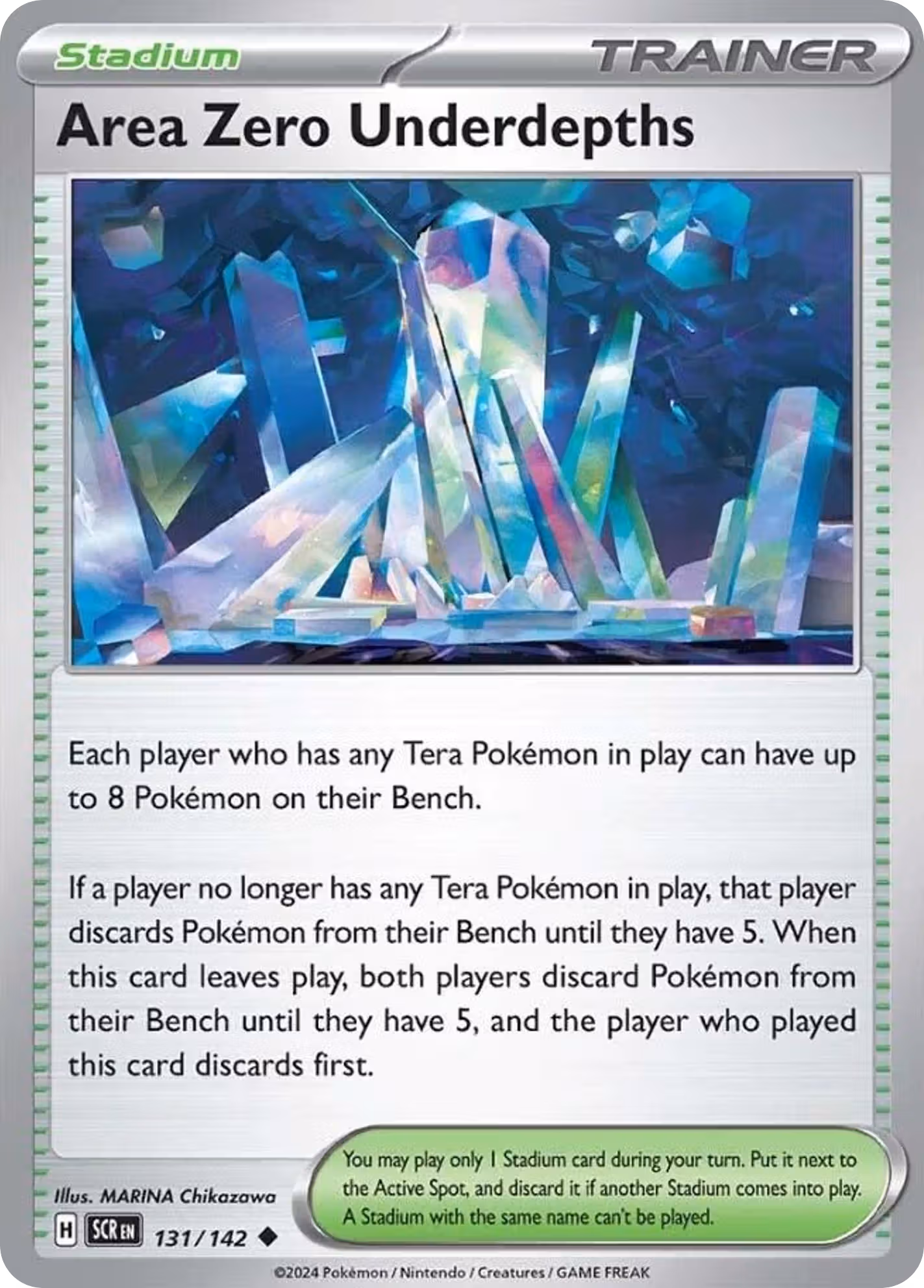 Area Zero Underdepths 131/142 Pokemon card