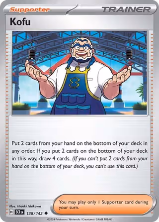 Kofu 138/142 Pokemon card