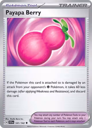 Payapa Berry 141/142 Pokemon card