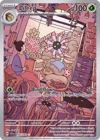 Lileep 145/142 Pokemon card