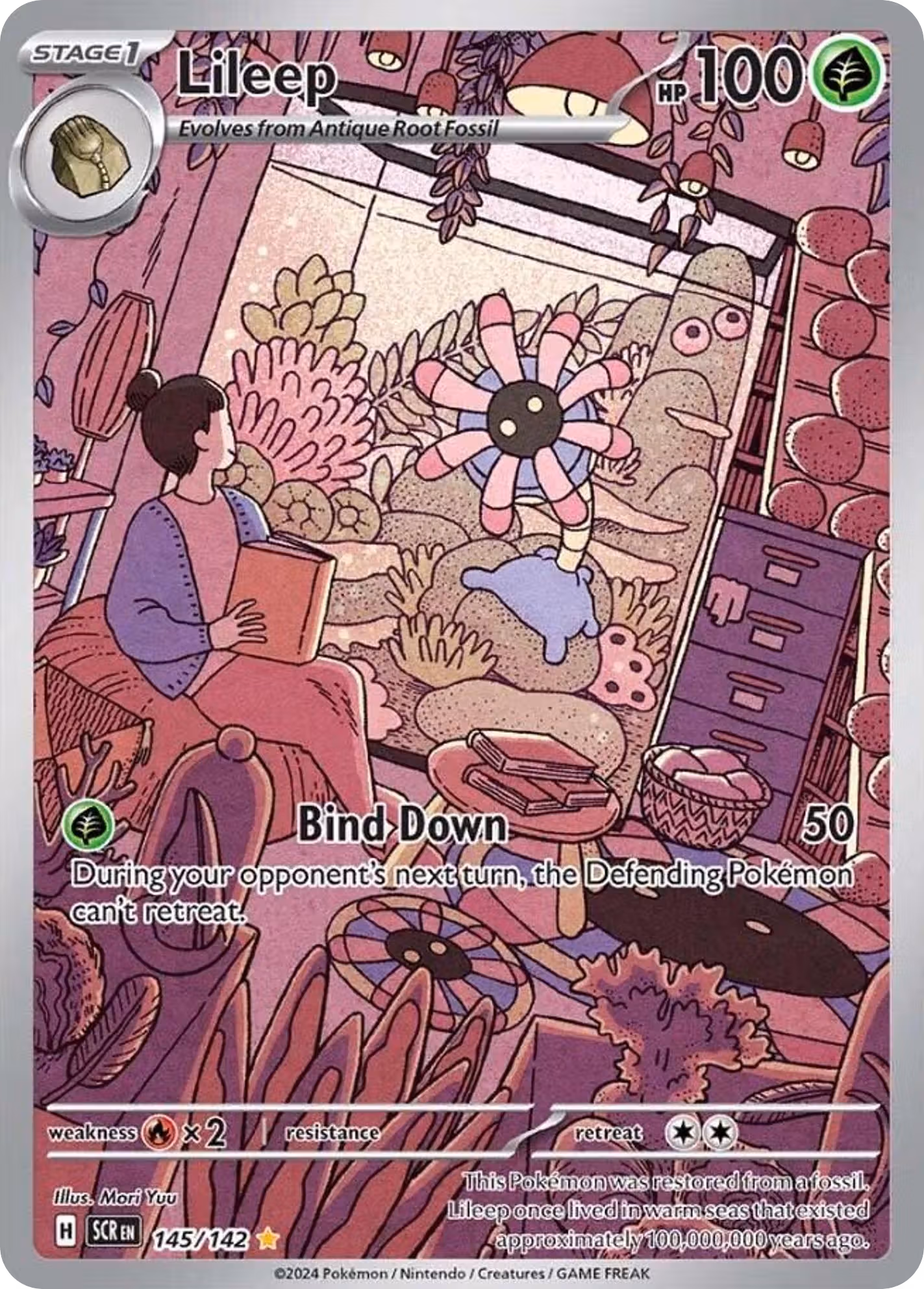 Lileep 145/142 Pokemon card